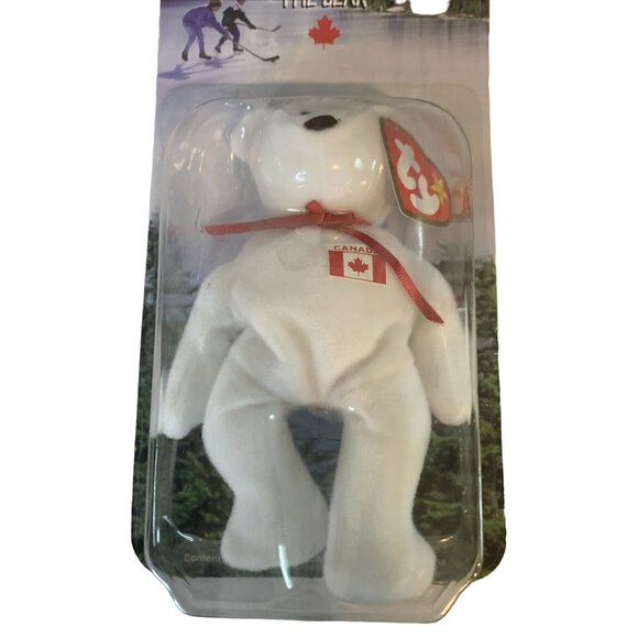 Lot Of 4 Ty McDonalds Teenie Beanie Bears: BRITANNIA MAPLE ERIN GLORY The Bears - Picture 4 of 9